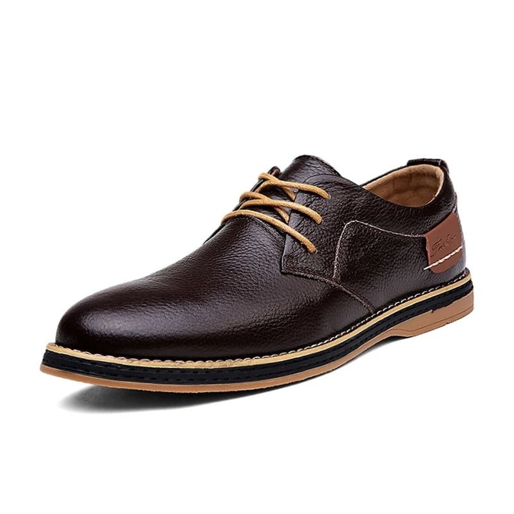 Handcrafted Genuine Leather Brogue Oxfords 7