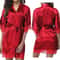 Womens Glossy Ice Silk Nightgown Robe 2