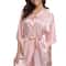 Womens Silk Kimono Bridesmaid Robe 0