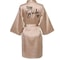 Womens Team Bride Satin Kimono Robe 11
