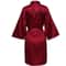 Womens Team Bride Satin Kimono Robe 12