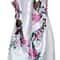 Womens Floral Silk Satin Wedding Robe 2