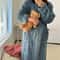 Womens Thickened Winter Coral Velvet Sleeping Gown 2