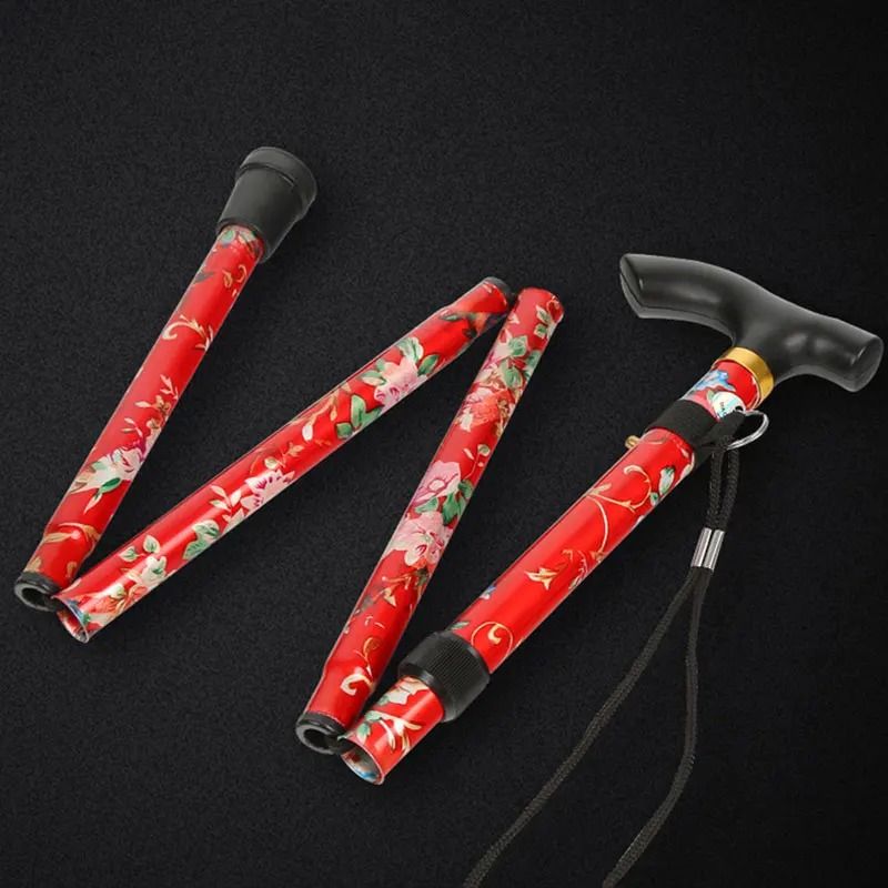 Unisex Telescopic Aluminum Folding Walking Cane 2