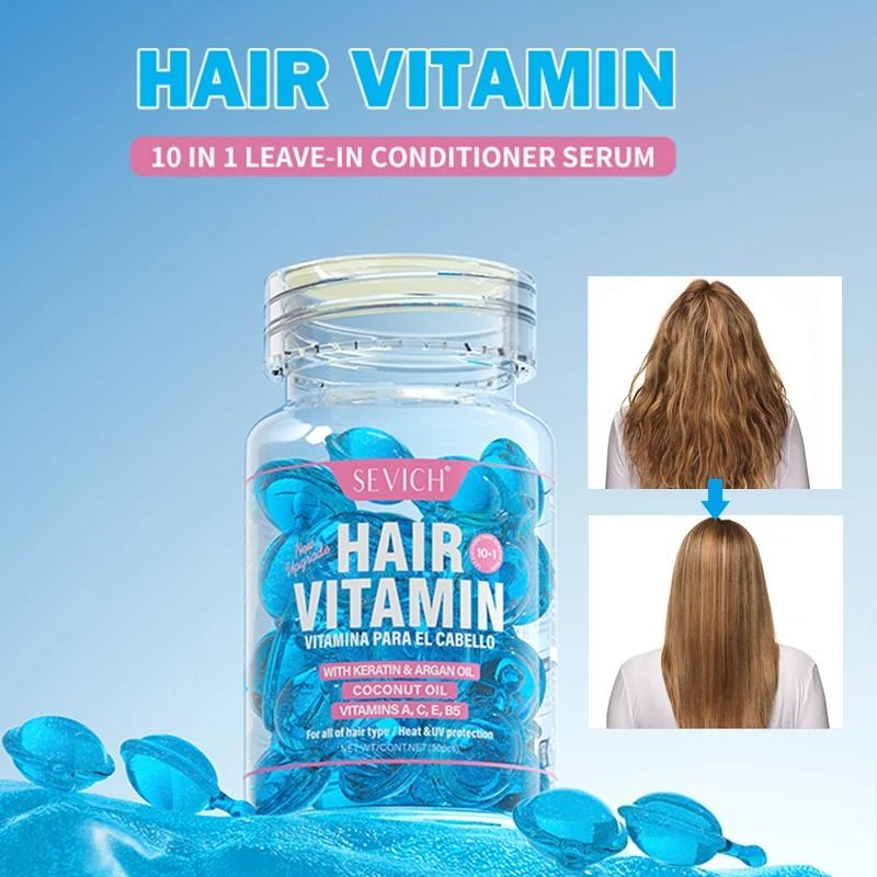 30 Piece Advanced Vitamin Leave In Hair Care Capsules 0