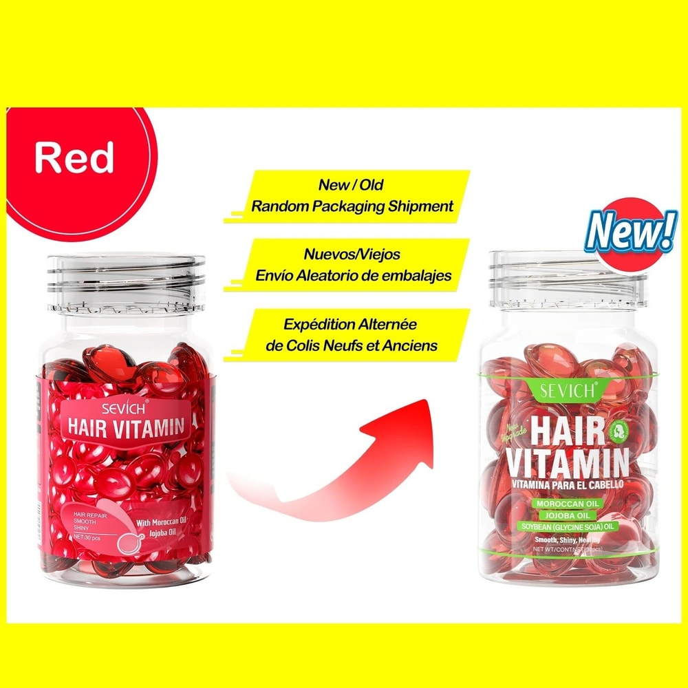 30 Piece Advanced Vitamin Leave In Hair Care Capsules 6