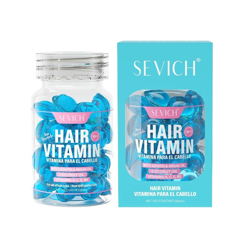 30 Piece Advanced Vitamin Leave In Hair Care Capsules 7