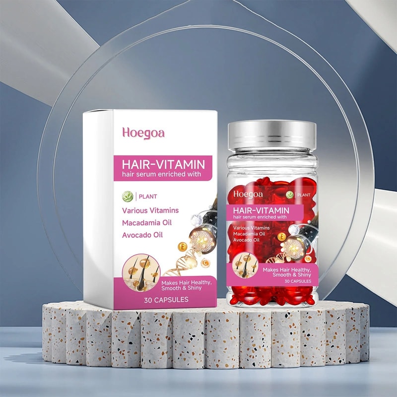 Advanced Moisturizing Leave In Hair Vitamin Capsules 4