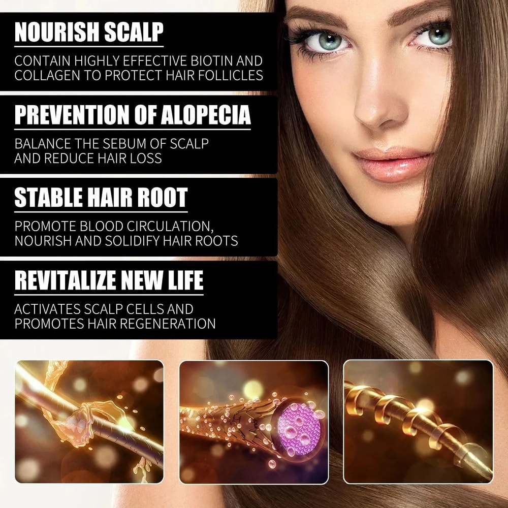 Advanced Collagen And Vitamin B7 Hair Revitalizing Oil 5