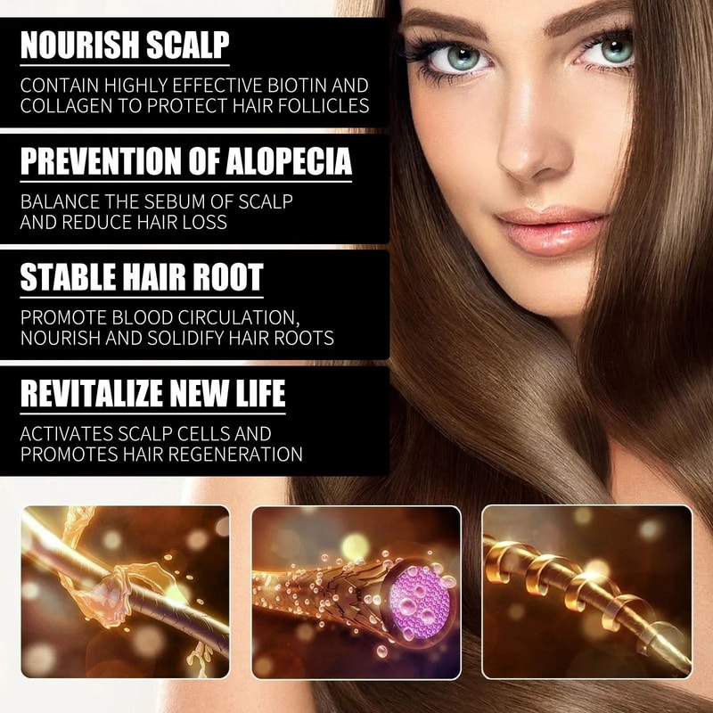Advanced Collagen And Vitamin B7 Hair Revitalizing Oil 5