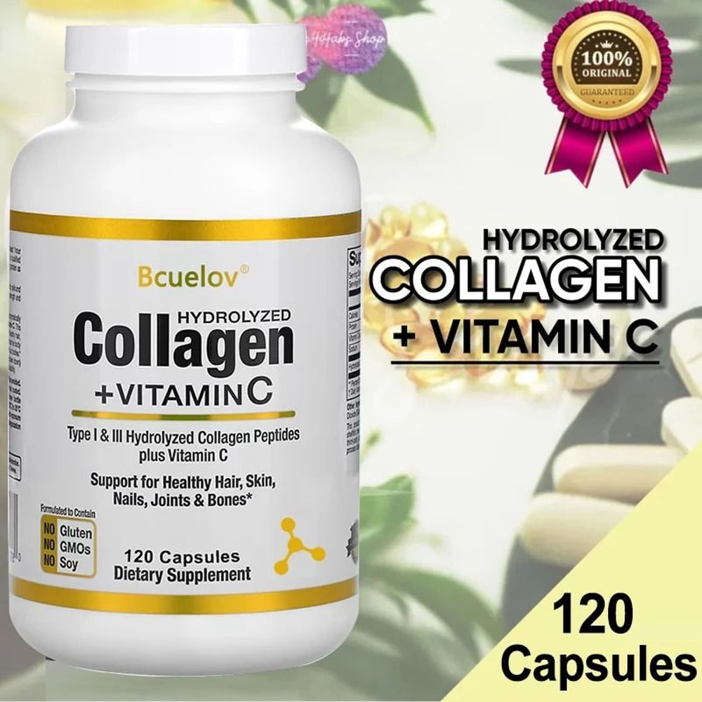 Hydrolyzed Collagen Peptides Plus Vitamin C 2