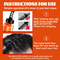 Professional Retro Pompadour Styling Wax And Integrated Comb Kit 3