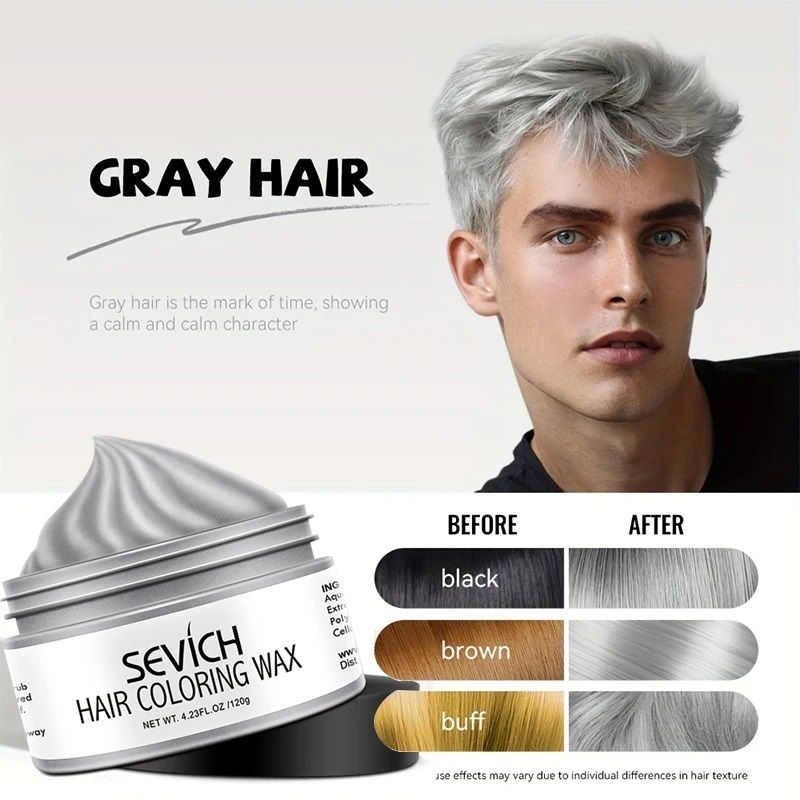 Vibrant Multi Color Disposable Hair Dye Wax 3