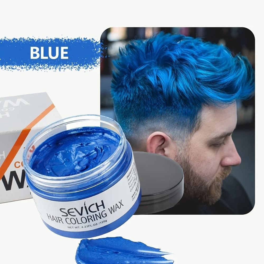 Vibrant Multi Color Disposable Hair Dye Wax 6