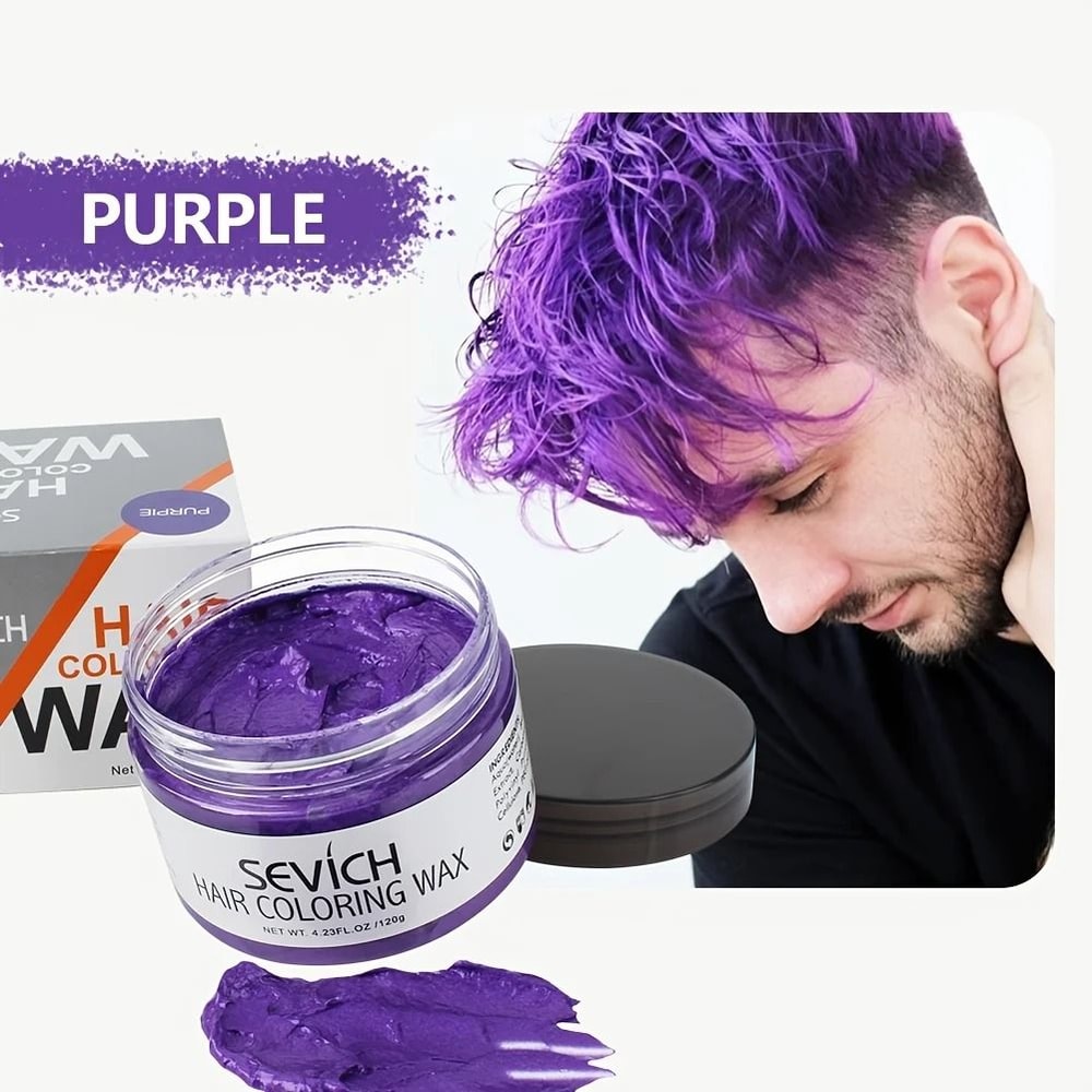 Vibrant Multi Color Disposable Hair Dye Wax 8