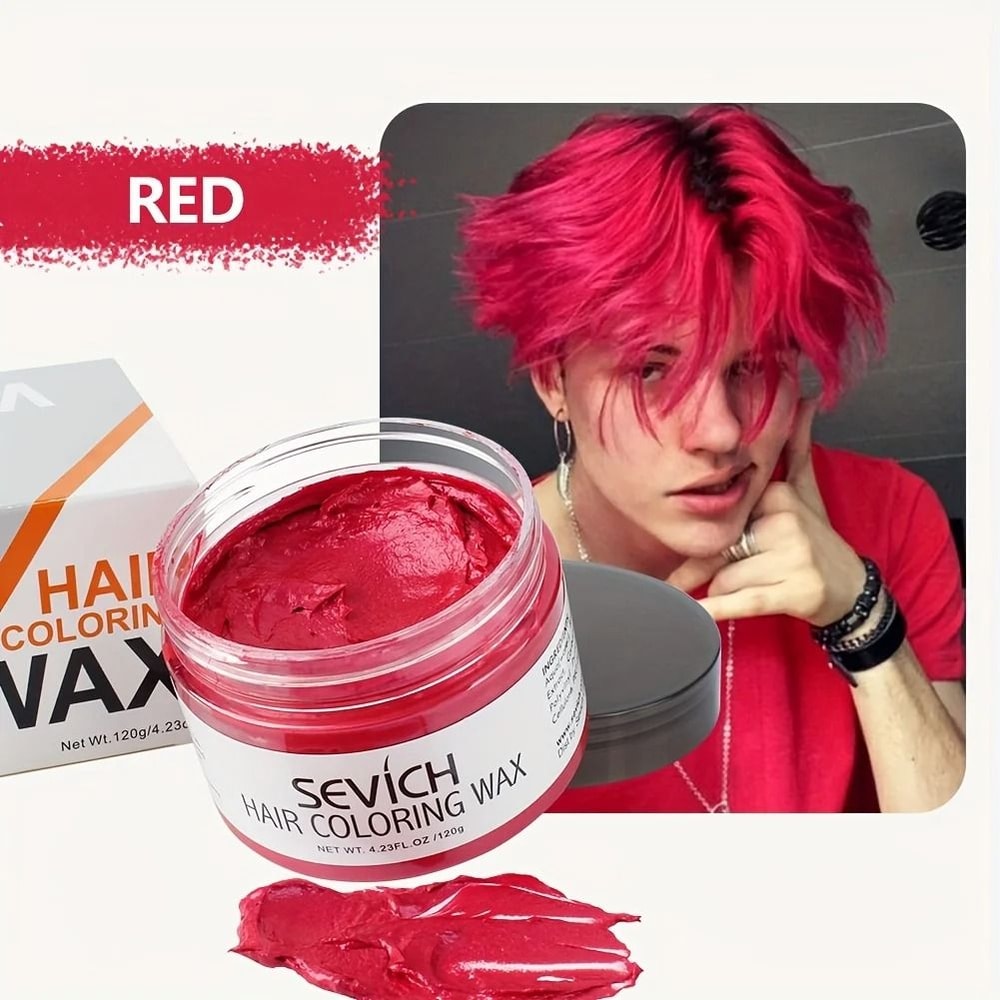 Vibrant Multi Color Disposable Hair Dye Wax 9