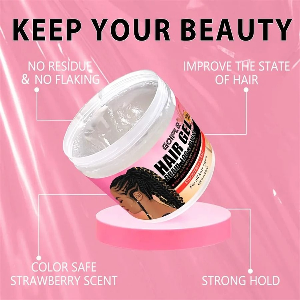 Strong Hold Professional Braid Twist And Lock Gel 1