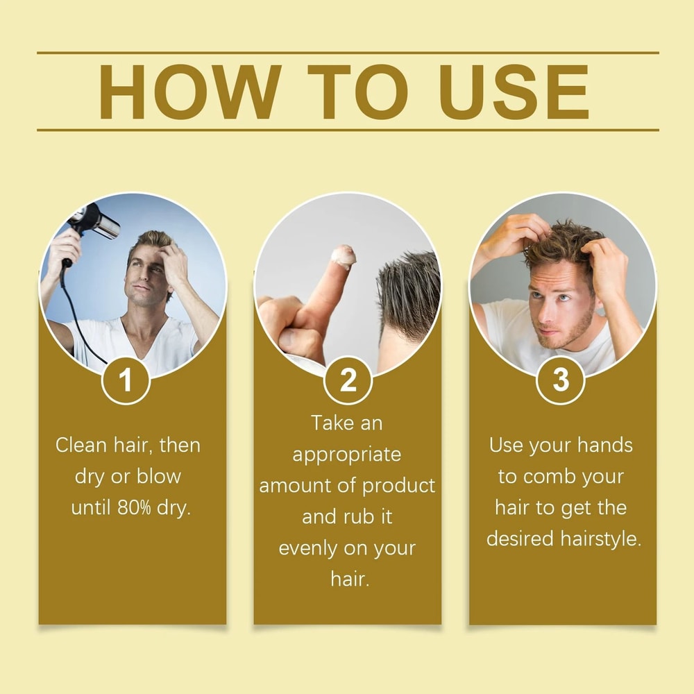 Professional Argan Oil Infused Styling Wax 5