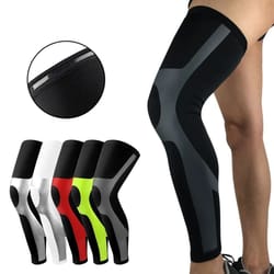 professional outdoor sport full leg compression sleeve