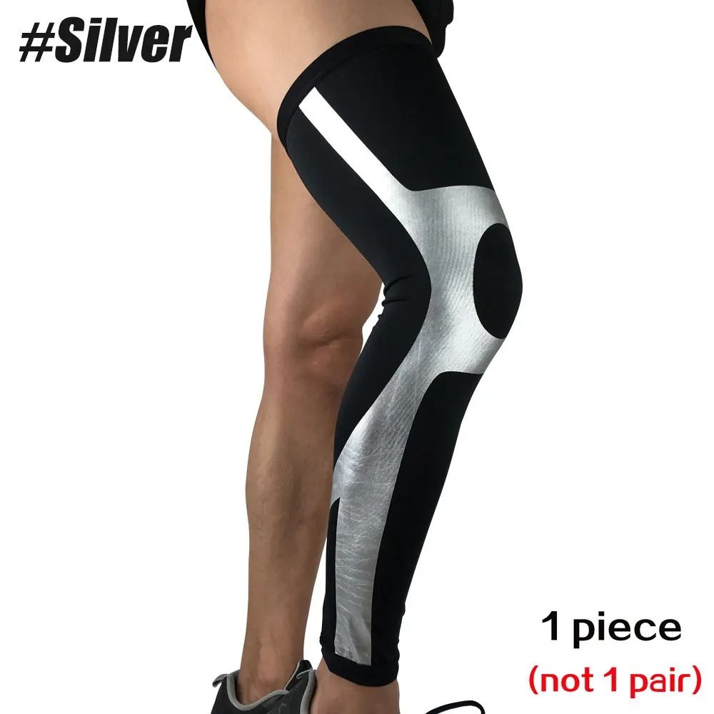 Professional Outdoor Sport Full Leg Compression Sleeve 7