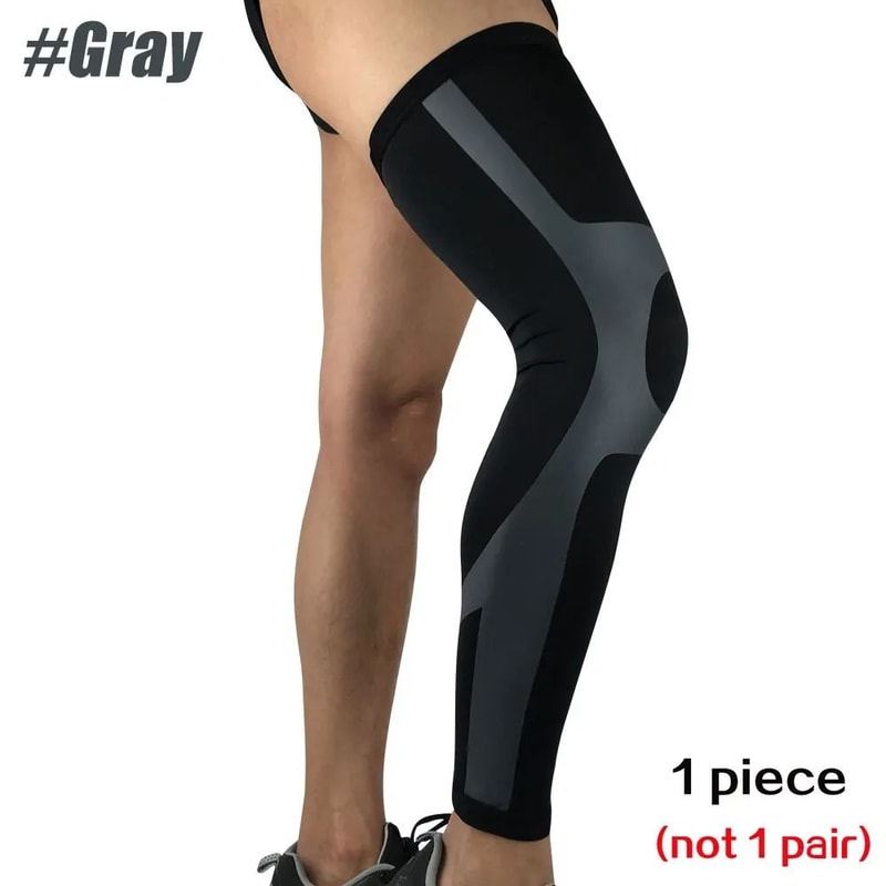 Professional Outdoor Sport Full Leg Compression Sleeve 8