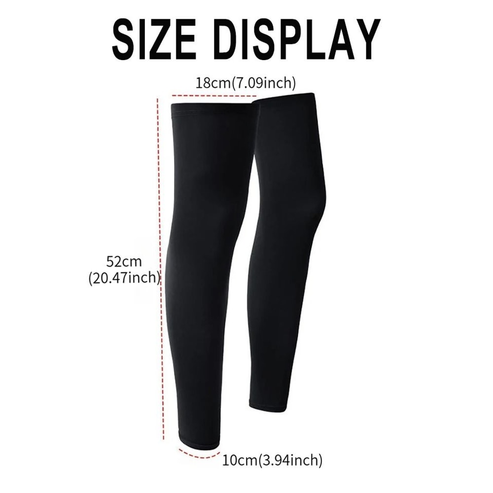 Professional Summer Cycling And Sport Compression Leg Sleeves 1