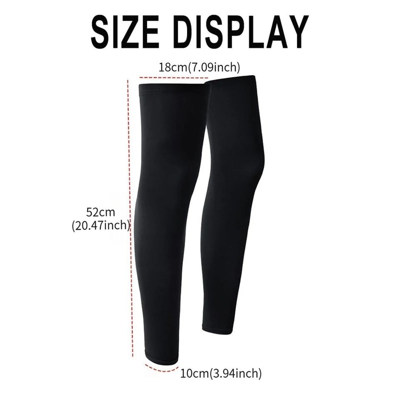 Professional Summer Cycling And Sport Compression Leg Sleeves 1