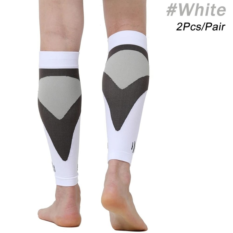 Professional Running Leg Compression And Shin Support Sleeves 9