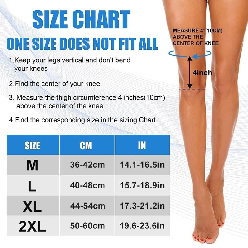 Targeted Muscle Compression And FullLength Knee Support 3