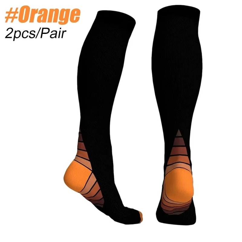 Gradient Pressure Knee High Compression Stockings Pair 10