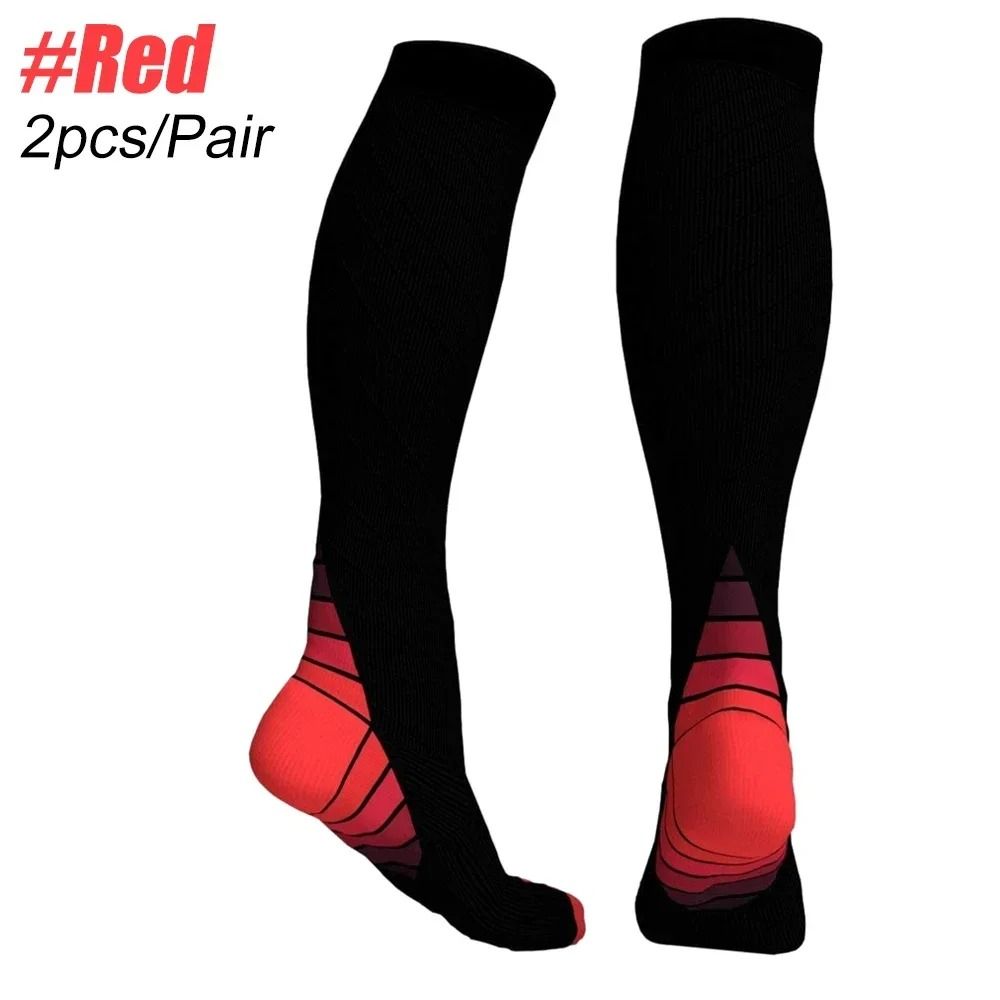 Gradient Pressure Knee High Compression Stockings Pair 12