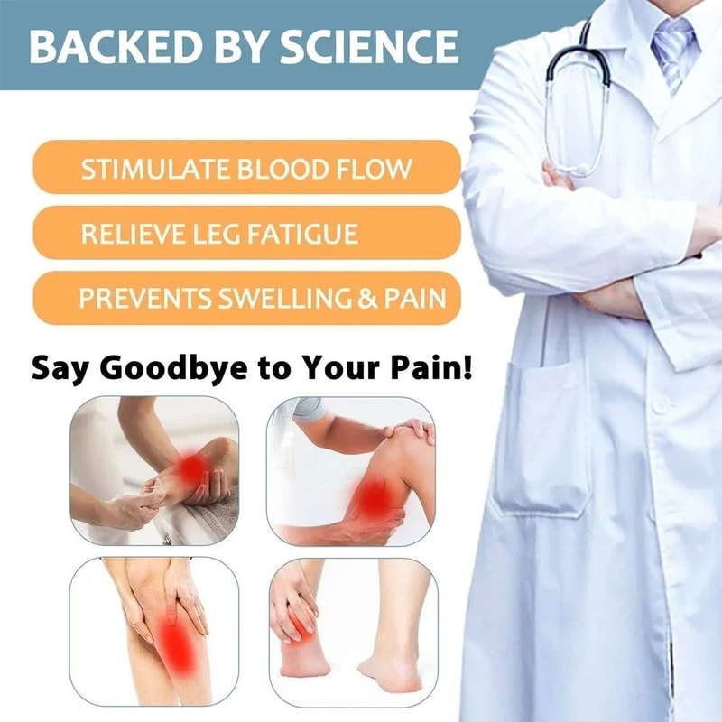 Gradient Pressure Knee High Compression Stockings Pair 4