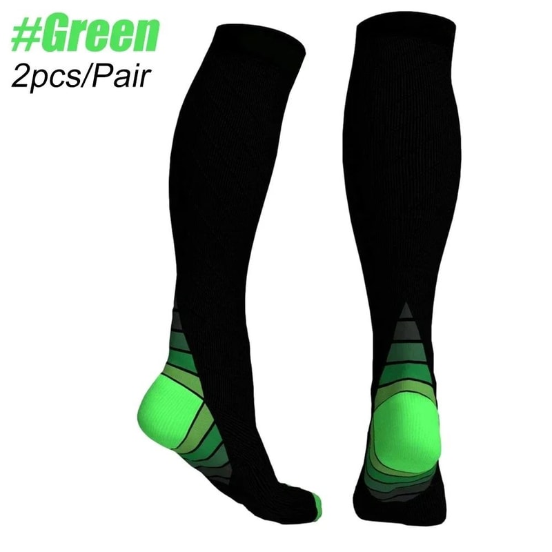 Gradient Pressure Knee High Compression Stockings Pair 6