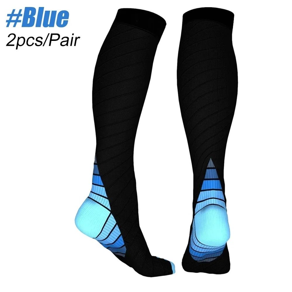 Gradient Pressure Knee High Compression Stockings Pair 7