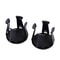 Compact Vertical Surface Adhesive Beverage Mount 2Pack 2