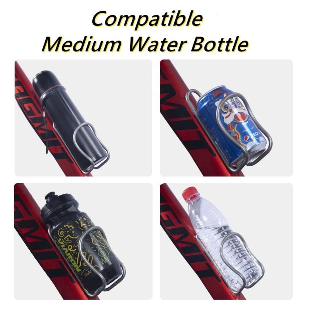 Ultralight CNC Titanium Alloy Water Bottle Cage 4