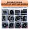 SpaceEfficient Folding Air Vent Beverage Bracket 5