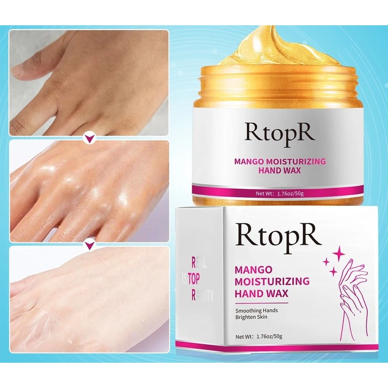 Mango Infused Exfoliating Hand Peel And Repair Wax 1