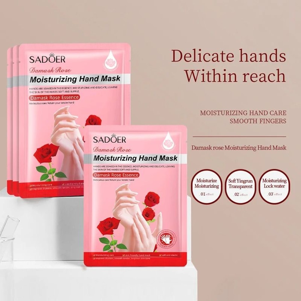 Essence Of Rose Botanical Hand Revitalization Gloves 4