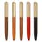Handcrafted Rosewood And Bronze Fineline Fountain Pen 3