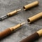 Handcrafted Rosewood And Bronze Fineline Fountain Pen 4