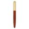 Handcrafted Rosewood And Bronze Fineline Fountain Pen 7