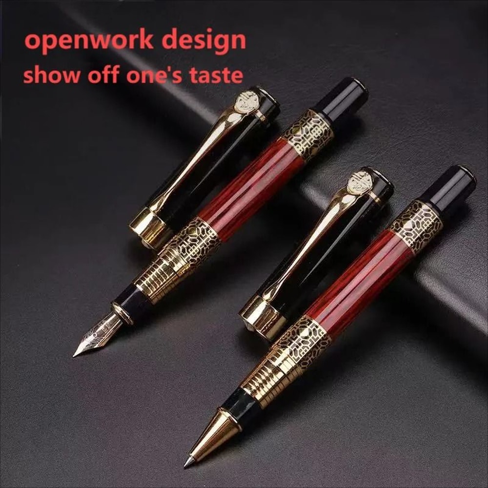 Matching DualMode Writing Set With Carbon Fiber Inlay 1