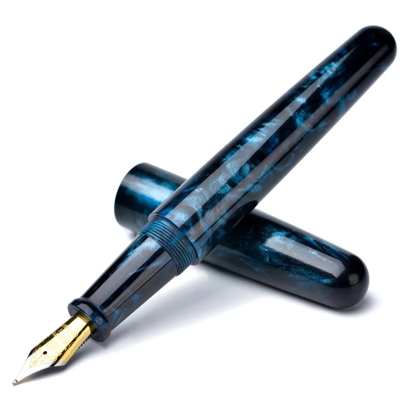 Marbled Acrylic Artisan Writing Instrument 0