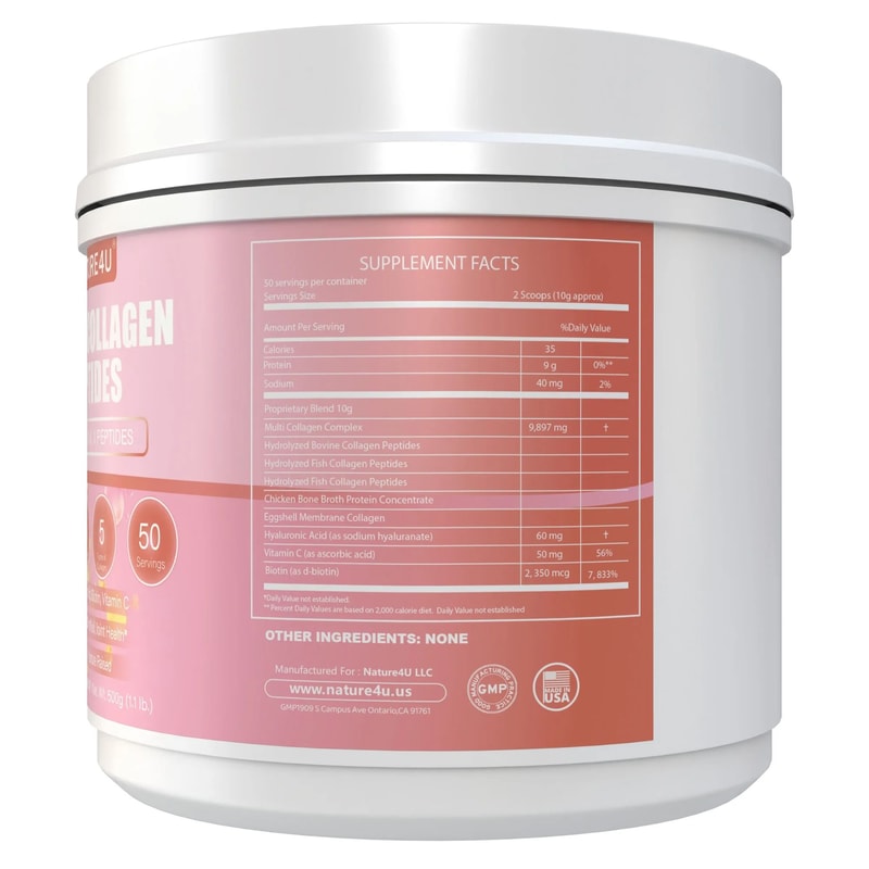 FiveSource MultiCollagen Complex With Cellular Support Nutrients 1