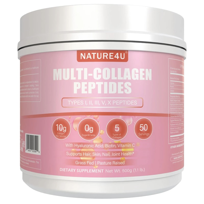 FiveSource MultiCollagen Complex With Cellular Support Nutrients 6