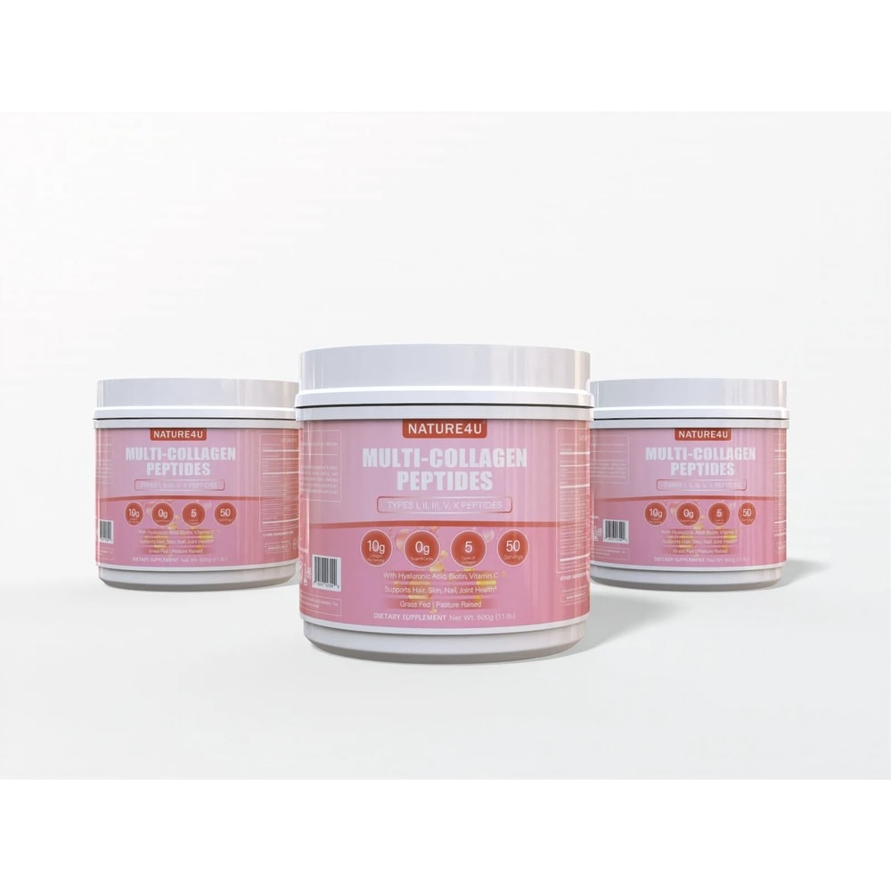 FiveSource MultiCollagen Complex With Cellular Support Nutrients 8
