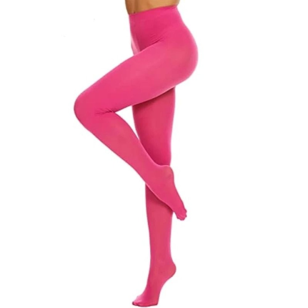 High Elasticity Vibrant Semi Opaque Contour Tights 7