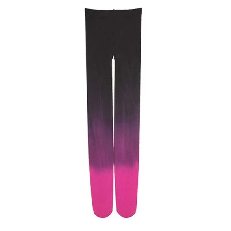 Ombre Gradient Velvet Transition Hosiery 5