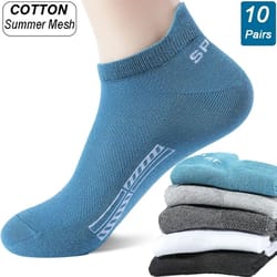 aerated low profile performance cotton footwear